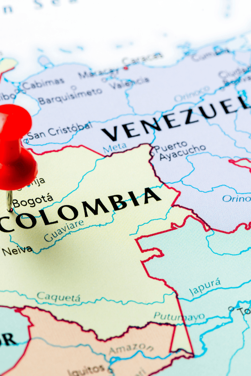 Venezuela y Colombia